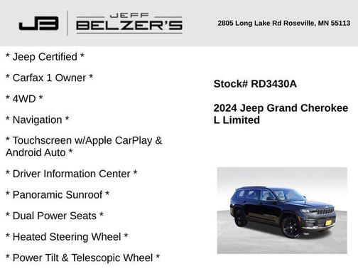 2024 Jeep Grand Cherokee L Limited