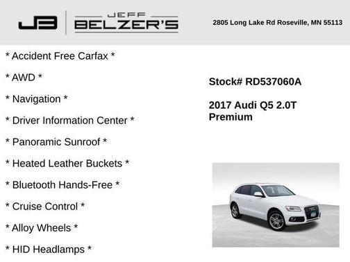 2017 Audi Q5 2.0T Premium