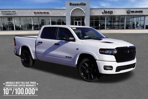 Bright White Clearcoat 2026 RAM 1500 Laramie
