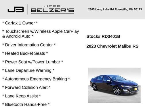 2023 Chevrolet Malibu RS