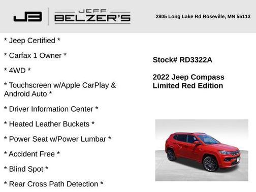 2022 Jeep Compass Limited