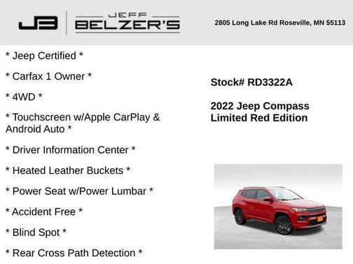 2022 Jeep Compass Limited