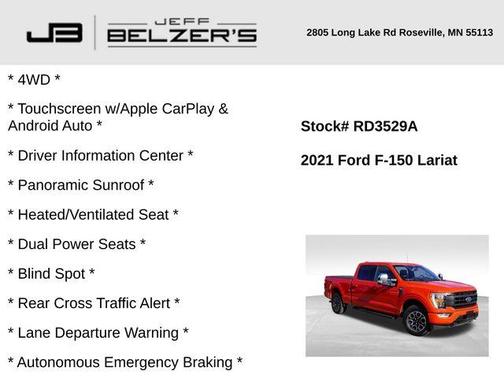 2021 Ford F-150 Lariat