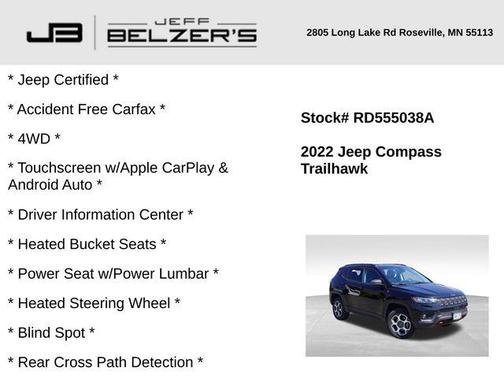 2022 Jeep Compass Trailhawk