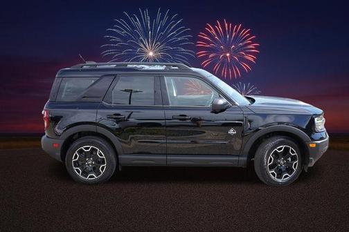 Shadow Black 2025 Ford Bronco Sport Outer Banks