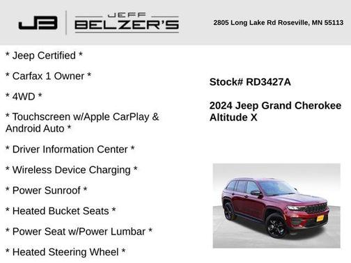 2024 Jeep Grand Cherokee Laredo