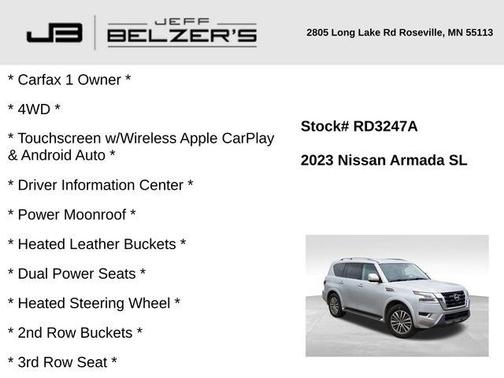 2023 Nissan Armada SL