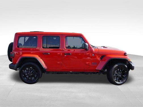 Firecracker Red Clearcoat 2025 Jeep Wrangler 4xe Sahara