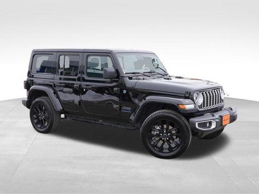Black Clearcoat 2025 Jeep Wrangler 4xe Sahara