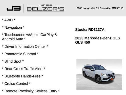 2023 Mercedes-Benz GLS 450 4MATIC