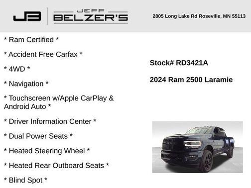 2024 RAM 2500 Laramie