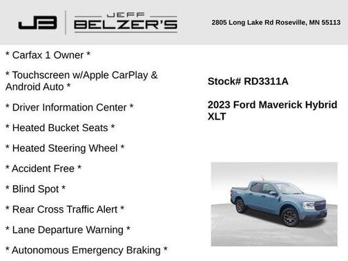 2023 Ford Maverick XLT