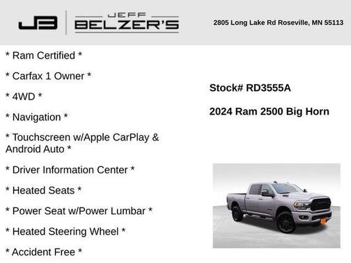 2024 RAM 2500 Big Horn