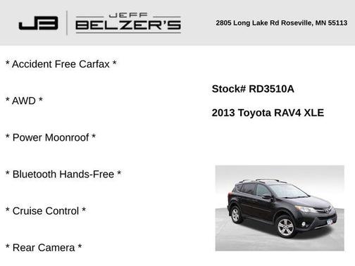 2013 Toyota RAV4 XLE