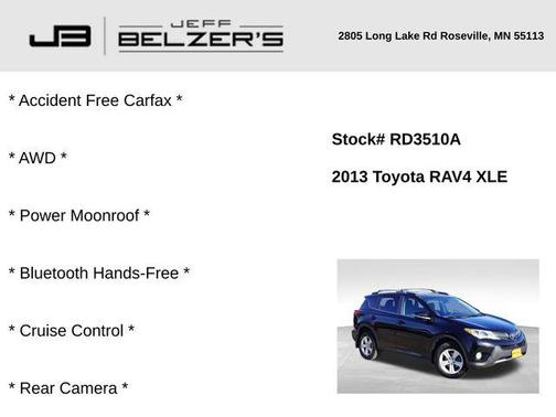 2013 Toyota RAV4 XLE