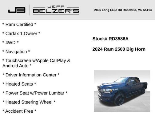 2024 RAM 2500 Big Horn