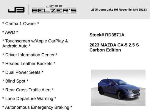 2023 Mazda CX-5 2.5 S Carbon Edition