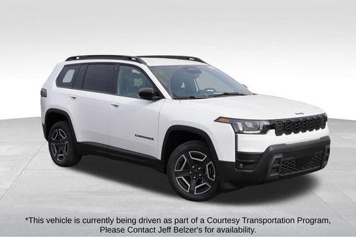 Bright White Clearcoat 2026 Jeep Cherokee LAREDO/LIMITED