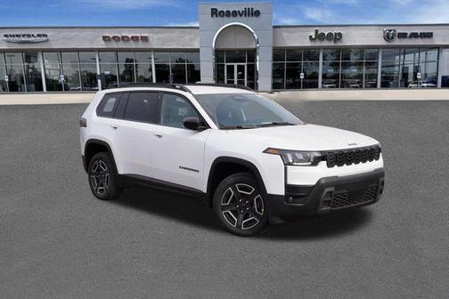 Bright White Clearcoat 2026 Jeep Cherokee LAREDO/LIMITED