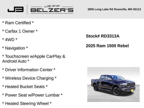 2025 RAM 1500 Rebel