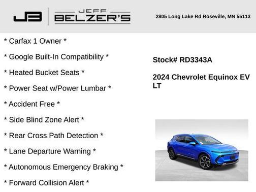2024 Chevrolet Equinox EV LT
