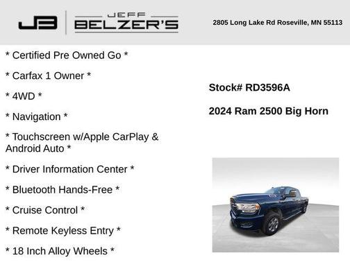 2024 RAM 2500 Big Horn