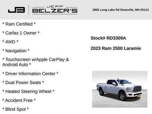 2023 RAM 2500 Laramie