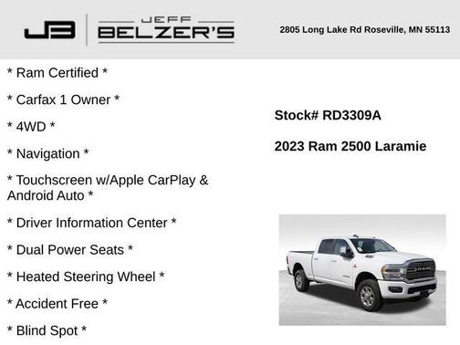 2023 RAM 2500 Laramie