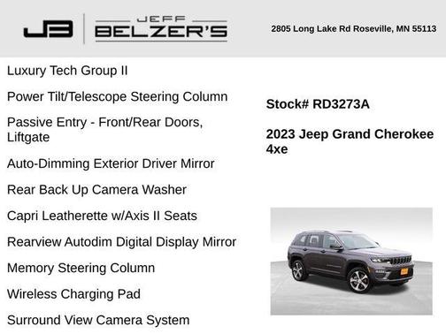 2023 Jeep Grand Cherokee 4xe Base