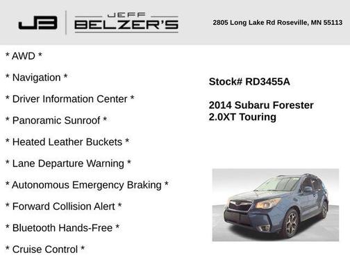 2014 Subaru Forester 2.0XT Touring