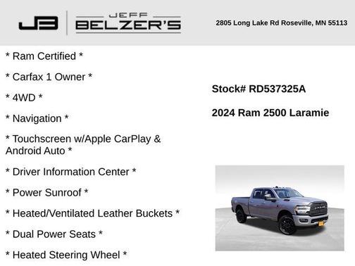 2024 RAM 2500 Laramie