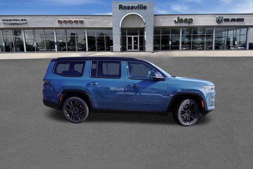 Steel Blue 2026 Jeep Grand Wagoneer Summit Obsidian