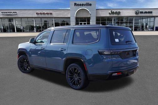 Steel Blue 2026 Jeep Grand Wagoneer Summit Obsidian