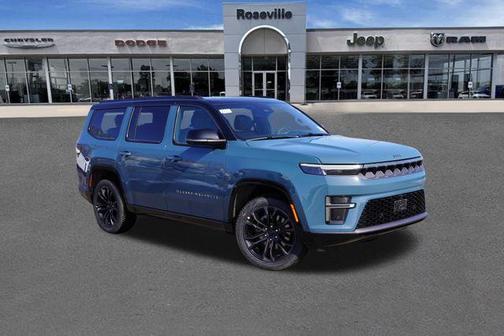 Steel Blue 2026 Jeep Grand Wagoneer Summit Obsidian