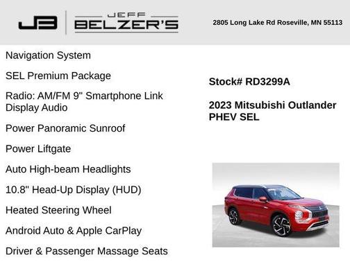2023 Mitsubishi Outlander PHEV SEL