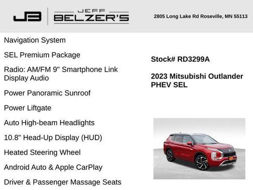 2023 Mitsubishi Outlander PHEV SEL