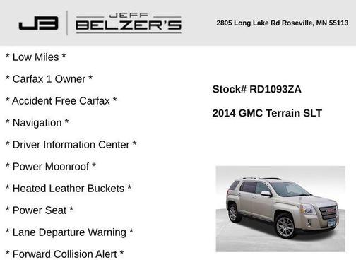 2014 GMC Terrain SLT-2
