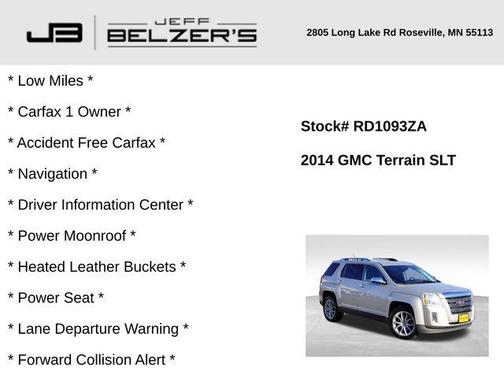 2014 GMC Terrain SLT-2