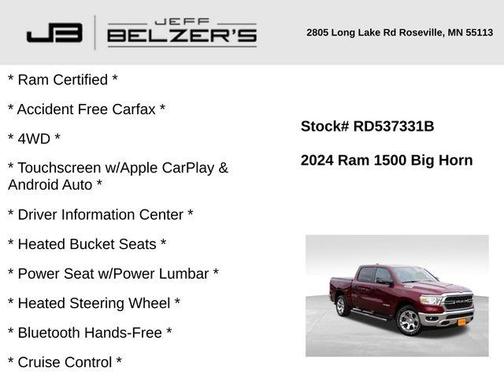 2024 RAM 1500 Big Horn
