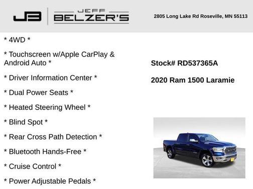 2020 RAM 1500 Laramie