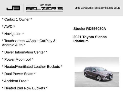 2021 Toyota Sienna