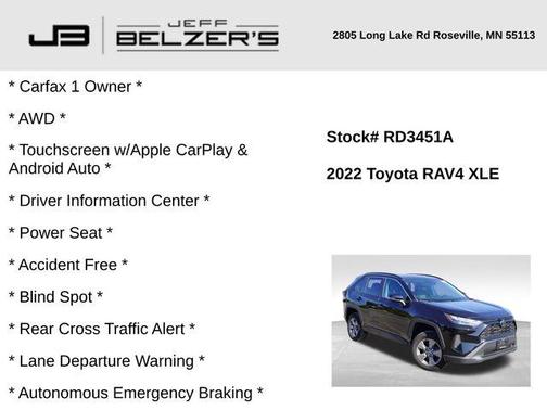 2022 Toyota RAV4 XLE