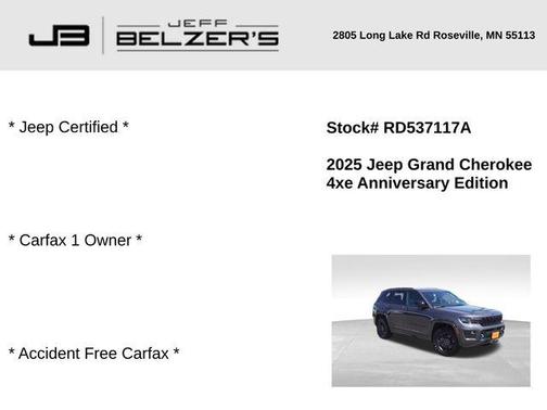 2025 Jeep Grand Cherokee 4xe Base