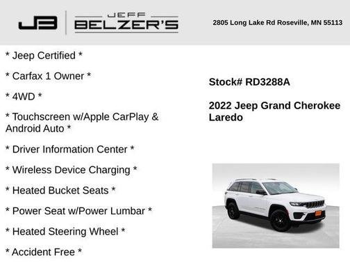 2022 Jeep Grand Cherokee Laredo