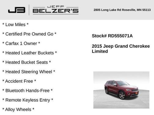 2015 Jeep Grand Cherokee Limited