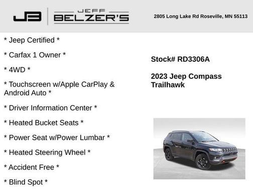 2023 Jeep Compass Trailhawk