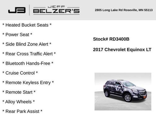 2017 Chevrolet Equinox LT