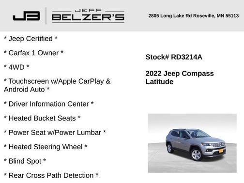 2022 Jeep Compass Latitude