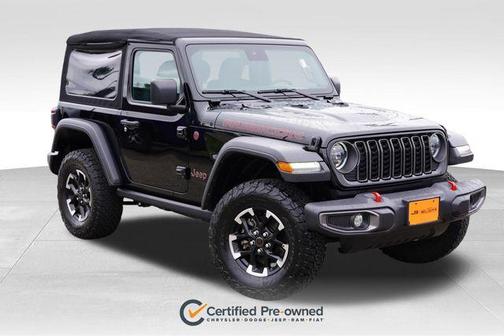 Black Clearcoat 2024 Jeep Wrangler Rubicon