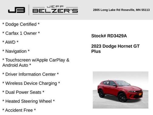 2023 Dodge Hornet GT Plus